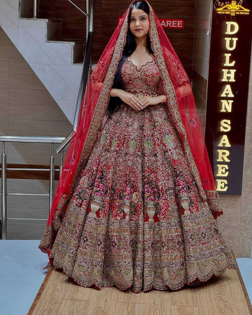 YNF FAUX GEORGETTE RIN108 1620 WHOLESALE LEHENGAS MANUFACTURER     